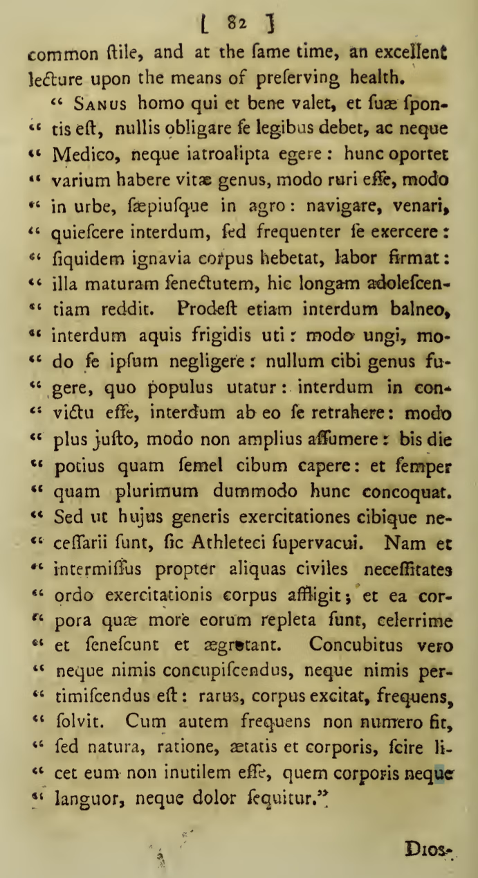 Wat een Romeinse encyclopedist bijna tweeduizend jaar geleden al schreef over gezond leven