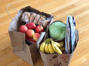 Boodschappen fruit en groente