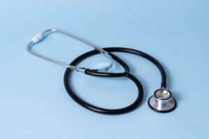 Diagnostiek met een stethoscoop