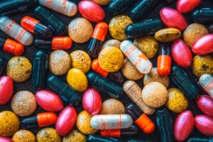 Kleurrijke supplementen
