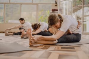 Yoga en ontspanning in groep