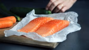 Zalm, rijk aan omega-3